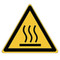 Piktogramm 315 dreieckig - "Warnung vor heißer Oberfläche"